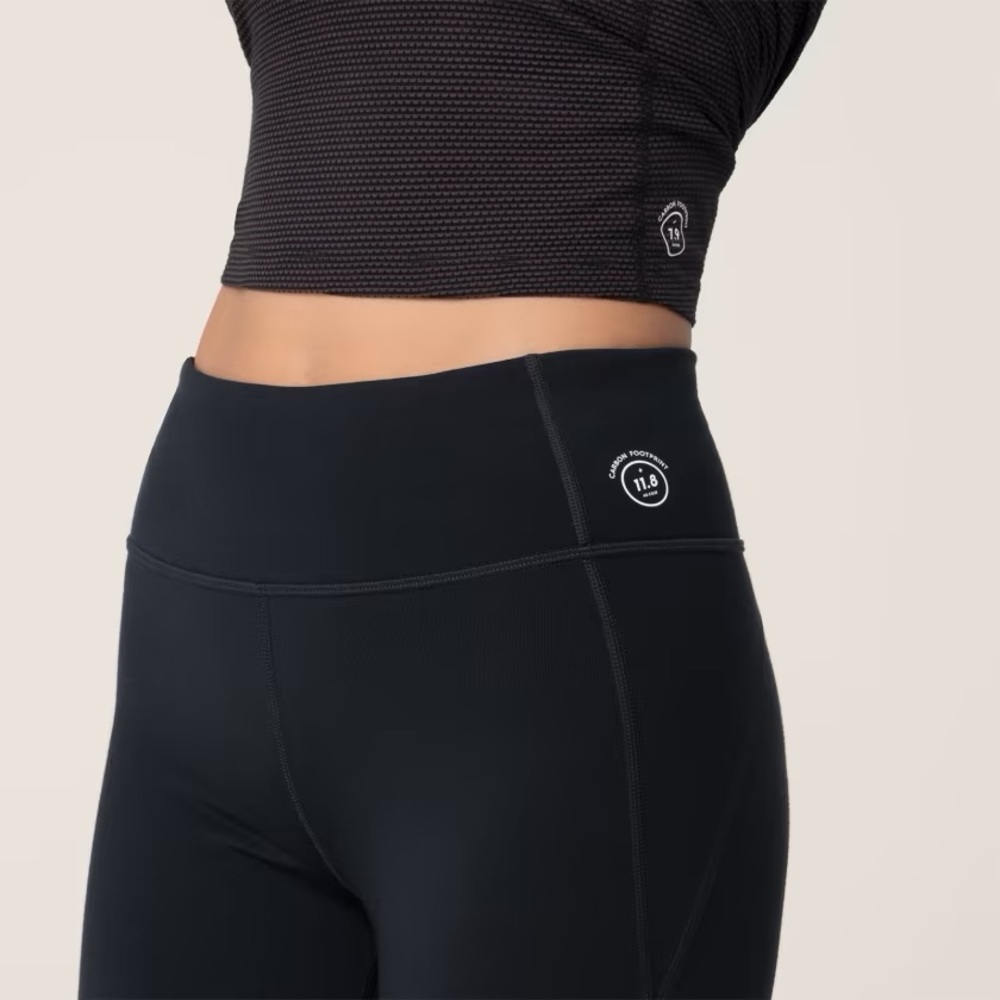 NWT Allbirds Natural Legging Capri Black - Picture 4 of 14